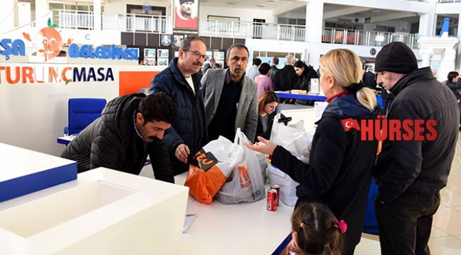 Muratpaşa’dan 5 kamyon yardım TIR’ı