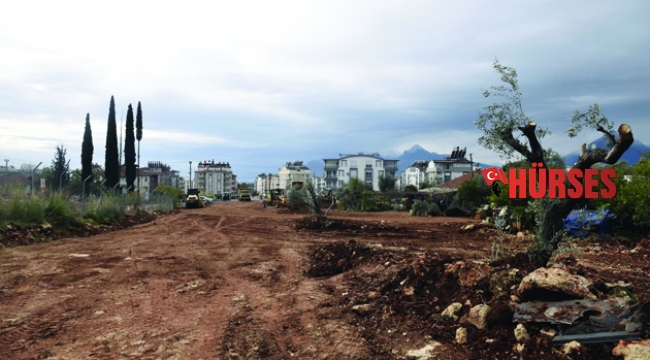 Santral mahallesine 22 metrelik yeni yol