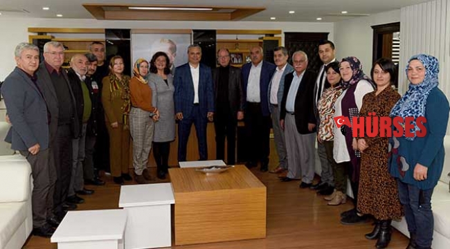 Yörüklerden Uysal’a ziyaret