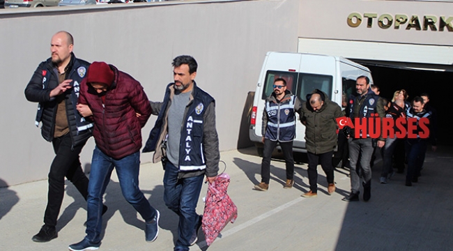 Arkadaştan gelen milyonluk hırsızlığa 5 tutuklama