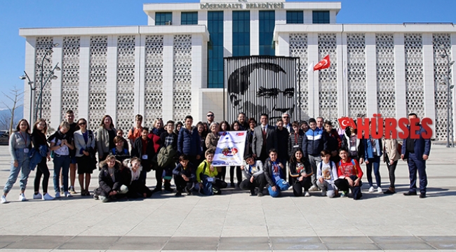 Başkan Genç, Avrupalı öğrencileri ağırladı
