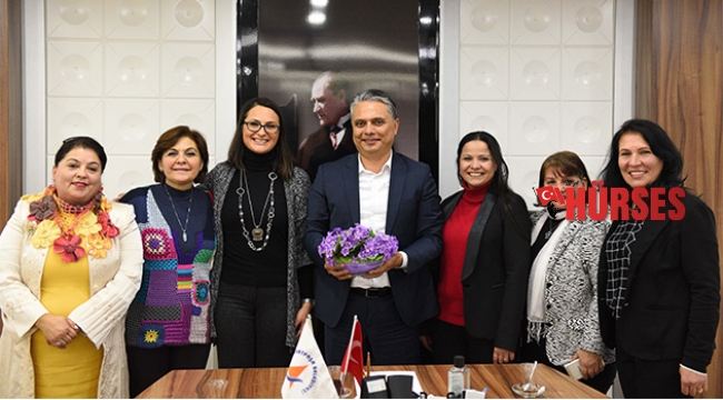 Başkan Uysal kadın muhtarlarla