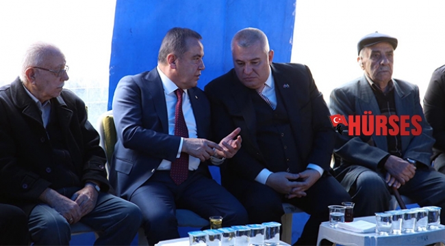 Böcek’te Şahin’e taziye ziyareti