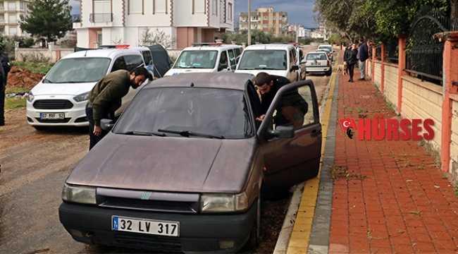 Çalıntı araçla polisten kaçtı