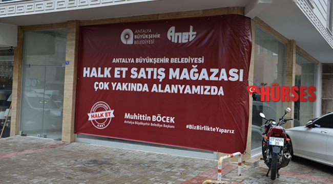 Halk Et’in 3. Satış mağazası Alanya’da açılıyor