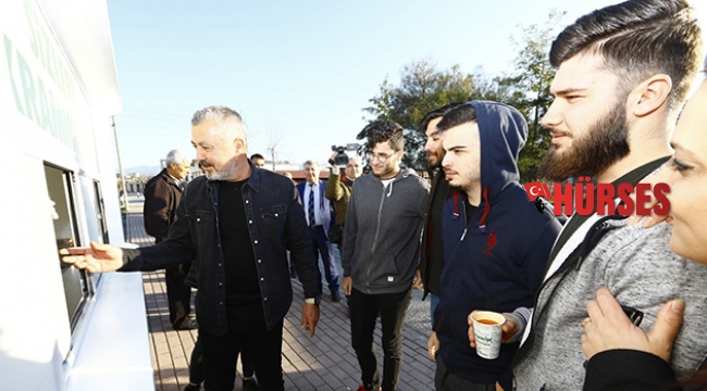 Manavgat’ta çorba ikramı