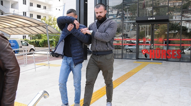 Oto yıkamacıda yakalandı