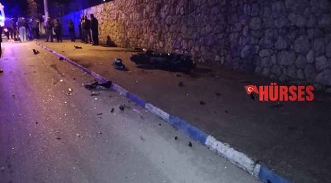 Trafik canavarı can aldı