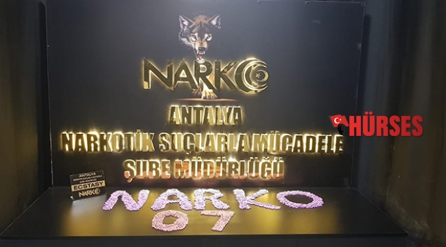 Uyuşturucu hapla yakalandı