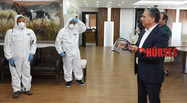 Antalya'da korona virüsle 3D mücadele