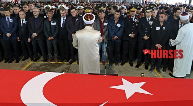 ANTALYA ŞEHİDİNİ UĞURLADI