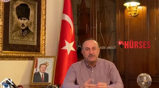 BAKAN ÇAVUŞOĞLU’NDAN ‘EVDE KAL’ VİDEOSU