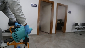 Kamu kurumları  dezenfekte ediliyor