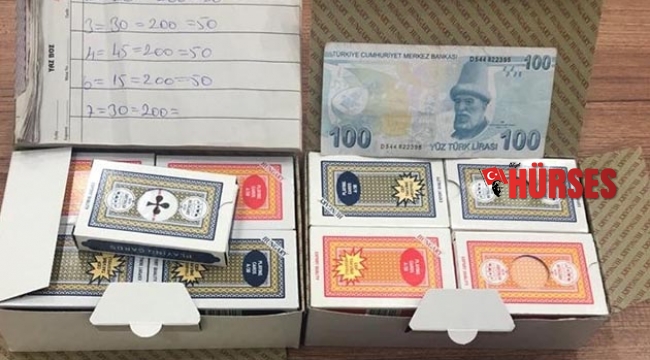 Kumar baskını: 9 gözaltı