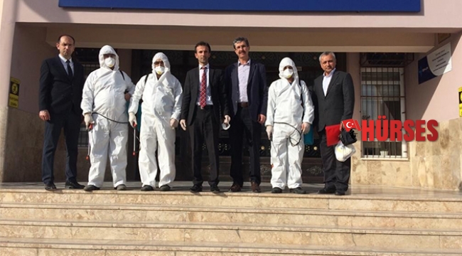 Okul Dezenfekte Ekibi kuruldu