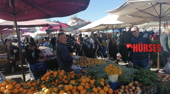 Pazarcılara çift ve tek haneli tezgah uygulaması