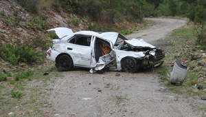 100 metrelik uçurumdan yuvarlandı