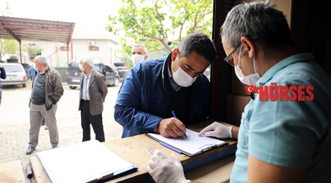 Alanya Belediyesinden kırsal mahallere 50 bin maske