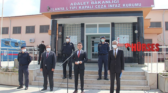 Alanya Cezaevi’nde korona virüsü konusunda hiçbir tehdit yoktur”