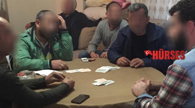 Alanya’da kumarhaneye çevrilmiş eve baskın