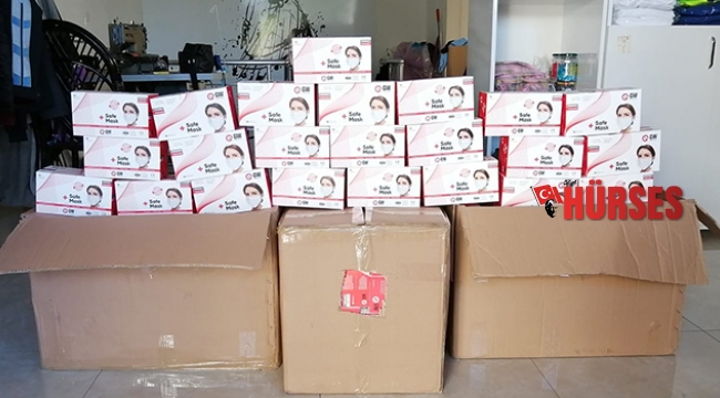 Antalya'da sahte maske operasyonu