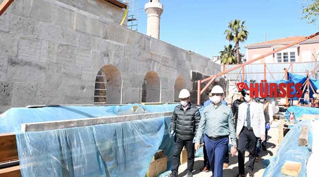 Antalya'nın sembollerinde restorasyon sürüyor