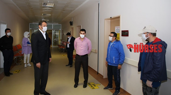 Başkan Ulutaş’tan Moral Ziyareti