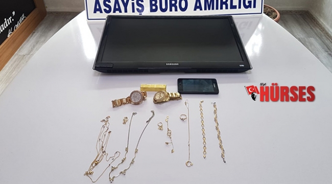 Hırsızlık şüphelisi yakalandı