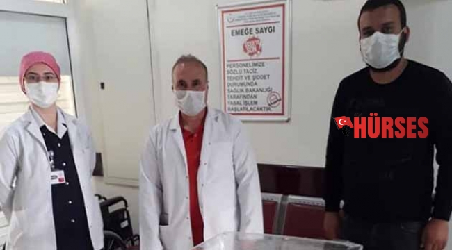 İşadamından hastaneye yüz siperliği bağışı