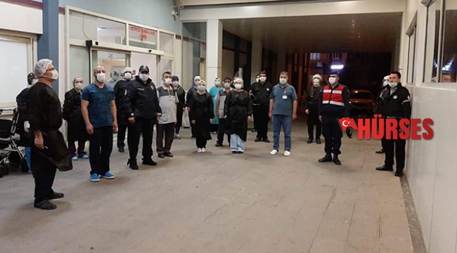 İstiklal Marşı'nı birlikte okudular
