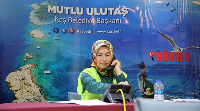 Kaş Belediyesinden koronaya karşı çağrı merkezi