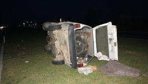 Kaza yaptı ceza yedi