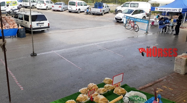 Kemer'de Korona virüs önlemleri