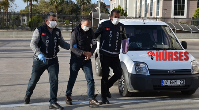 ‘Koronalıyım’ diyerek polise tüküren şüpheli tutuklandı