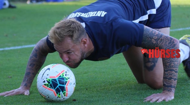 FTA Antalyaspor'da neşeli idman