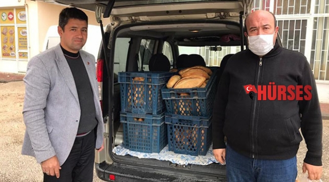 Hayırseverden iki aileye her gün sıcak yemek