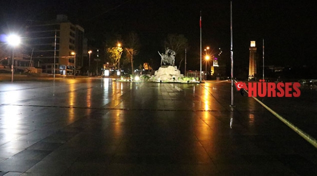 Kısıtlamanın ilk dakikaları hareketli geçti