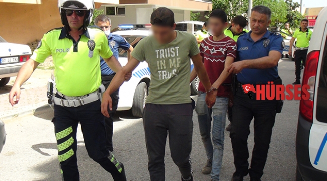 Polisin dur ihtarına uymadı..