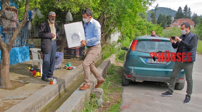 Yardım paketine sessiz teşekkür
