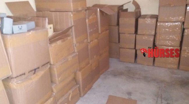 2 milyon 200 bin liralık kaçak parfüm