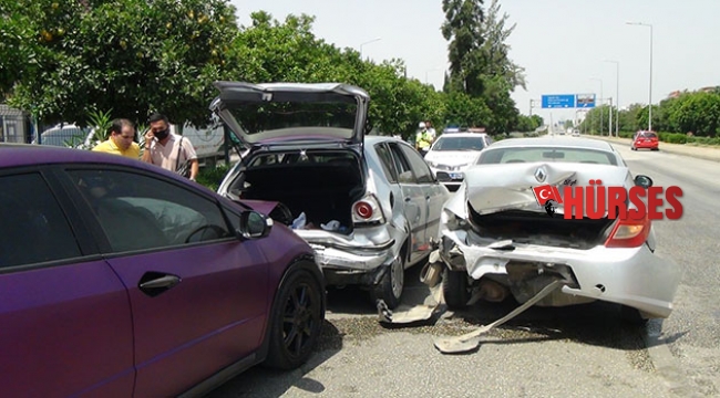 Antalya’da zincirleme trafik kazası