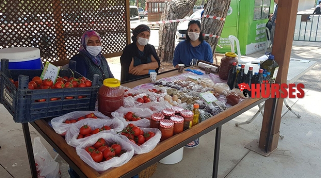 Antalya Köy Pazarı, kapılarını açtı