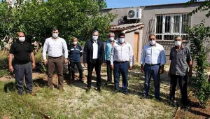 Başkan Uysal karantina sona eren bölgede