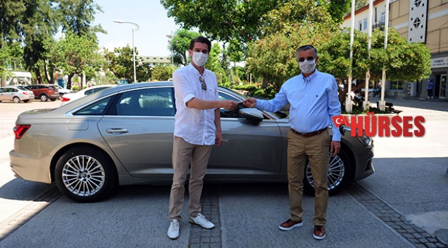 Kemer Belediyesi'ne araç bağışı