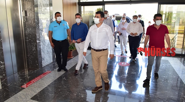 Kepez’in konukevi sağlık çalışanlarına sıcak yuva oldu