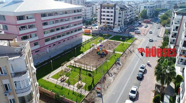 Konyaaltı’na 1 yılda 17 park