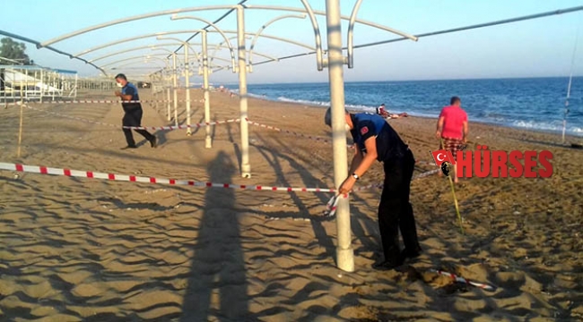 Manavgat Belediyesi'nden caretta yuvalarına hendekli koruma