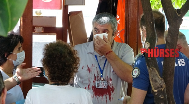 Maske uyarısı yaptı diye...