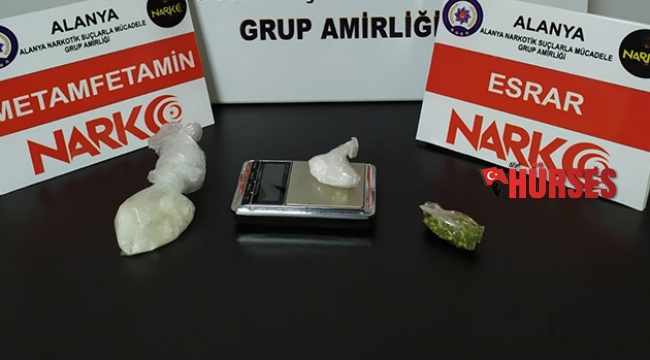 Uyuşturucu taşıyan şüpheliler yakalandı