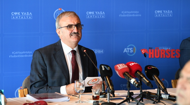 Vali Karaloğlu "Çok Yaşa Antalya"yı tanıttı